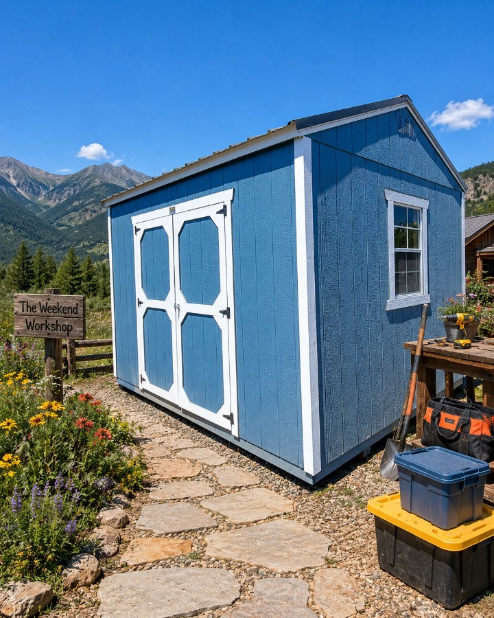 'The Weekend Workshop' 10x12 Utility Shed